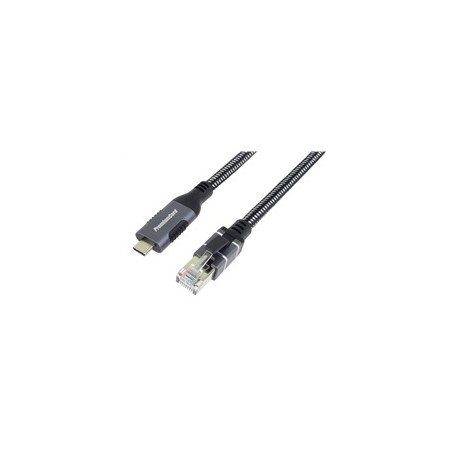 PremiumCord Ethernetový kabel USB-C na LAN RJ45 10/100/1000, 3m
