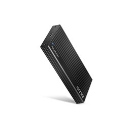 BAZAR - AXAGON EEM2-GTR, USB-C 3.2 Gen 2 - M.2 NVMe SSD kovový THIN RIB box - Po opravě (Náhradní krabice)