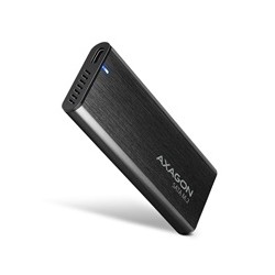 BAZAR - AXAGON EEM2-SBC, USB-C 3.2 Gen 2 - M.2 SATA SSD kovový RAW box, bezšroubkový - Po opravě (Komplet)
