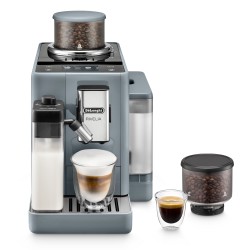 DeLonghi Rivelia EXAM440.55.G, automatický kávovar šedý, LatteCrema, Bean Switch, Bean Adapt, 16 nápojů