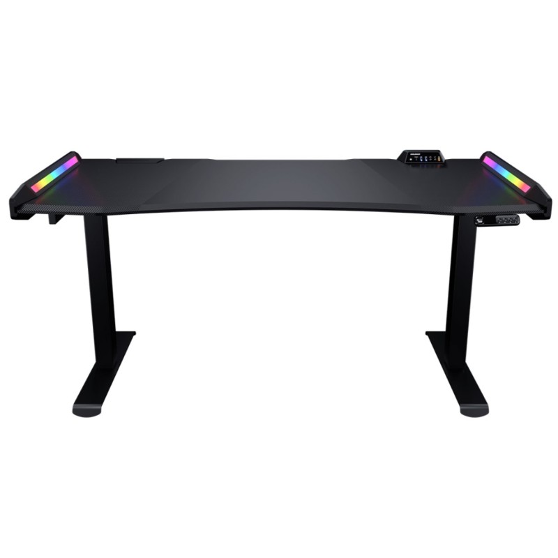 COUGAR stůl E-MARS RGB electric 1531 x 770 x 745-1195mm 2xUSB 3.0 & USB-C & 2x3,5 jack