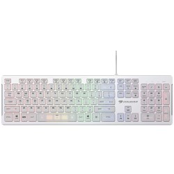 COUGAR herní klávesnice VANTAR S RGB White, Ultra Slim Thickness, Anti-Ghosting