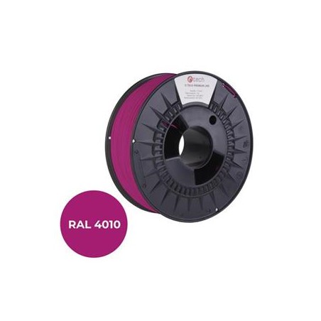 Tisková struna (filament) C-TECH PREMIUM LINE, PLA, telekomunikační fialová, RAL4010, 1,75mm, 1kg