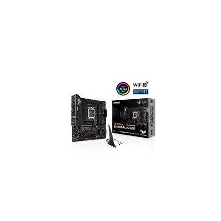 ASUS MB Sc LGA1700 TUF GAMING B660M-PLUS WIFI, Intel B660, 4xDDR5, 1xDP, 1xHDMI, WIFI, mATX