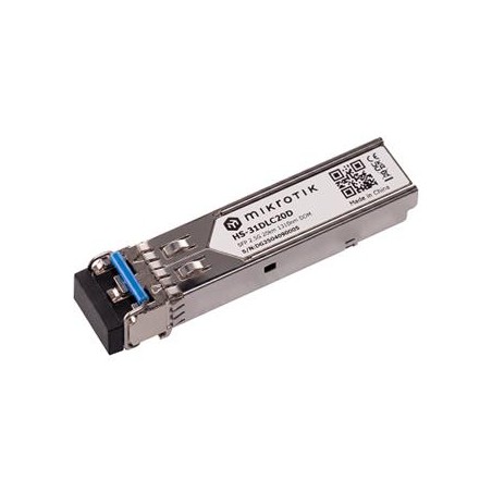 MikroTik SFP optický modul HS-31DLC20D, MM, 20km, 1G/2.5G, 1310nm