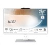 MSI PC AiO Modern AM242P 1M-2089XEU, Core 5 120U, 23.8 FHD, Anti-Glare, Non-Touch, 16GB, 512GB SSD, N/A, No OS, White