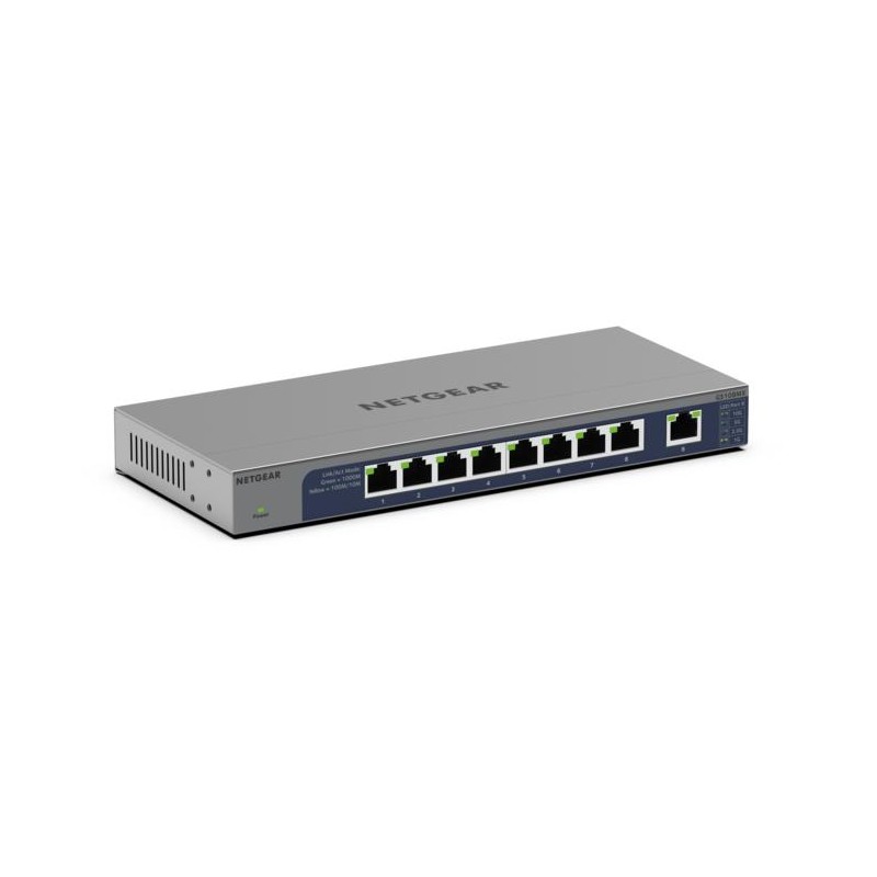 NETGEAR 8PT Gig UM +1P 10G/Multi-Gig Uplink