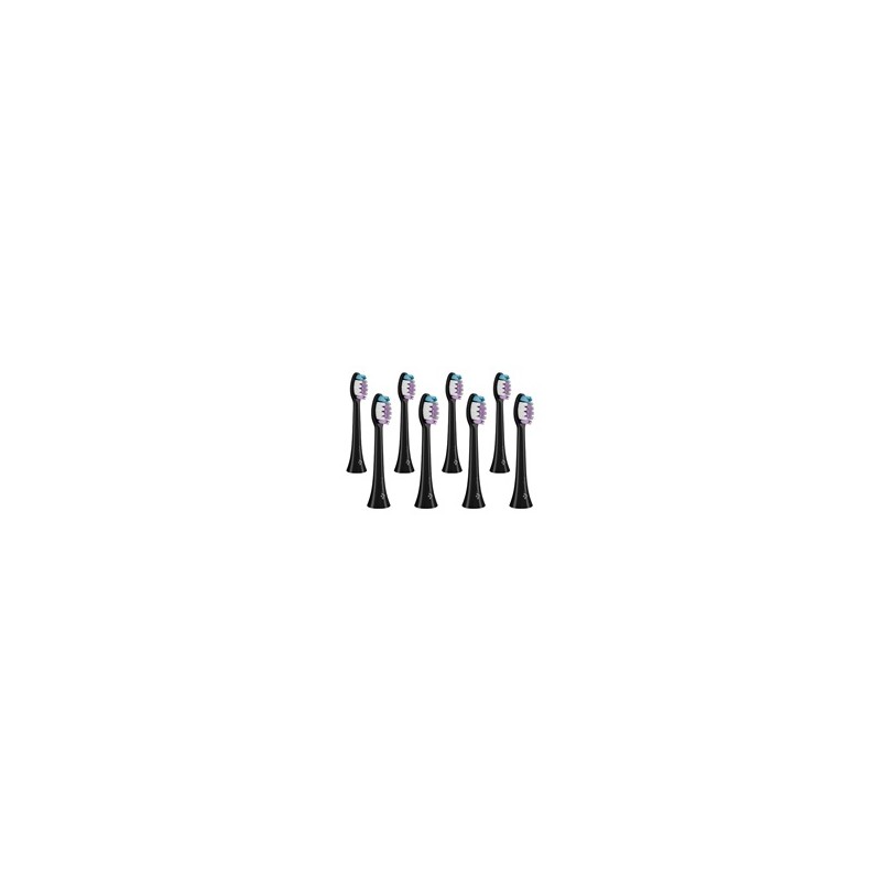 TrueLife SonicBrush Clean-series heads Sensitive black 8 pack