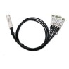 Zyxel 100G QSFP28 to 4 25G SFP28 Fan-out DAC 3M