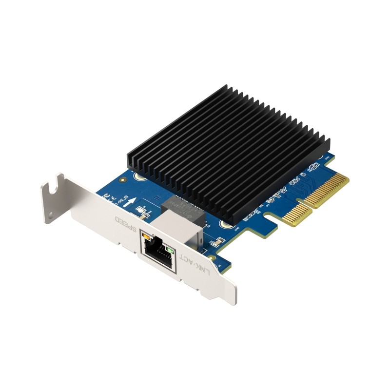 QNAP QXG-10G1TD , 1x10GbE, PCIe Gen3 x2