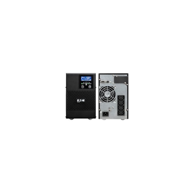 EATON UPS 9E 1000VA, On-line, Tower, 1000VA/800W, výstup 4x IEC C13, USB, displej, sinus - poškozená krabice
