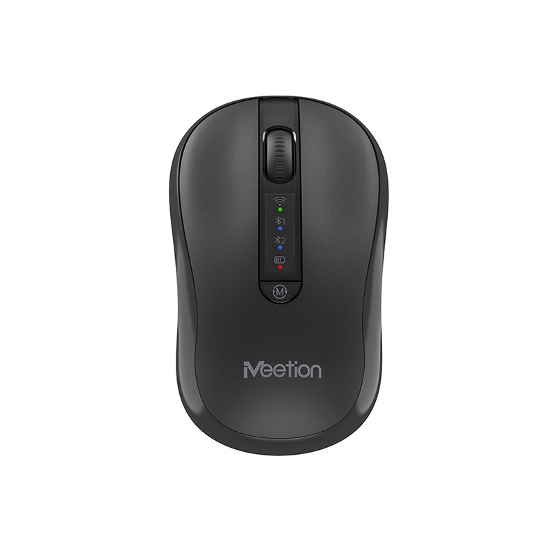 Meetion BTM185 Myš bezdrátová, černá, 3200DPI