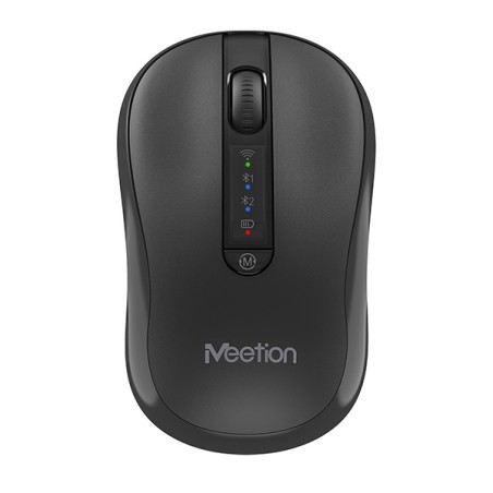 Meetion BTM185 Myš bezdrátová, černá, 3200DPI