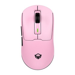 Meetion GW24 Myš růžová, 8000DPI, Tri-Mode