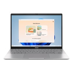 ASUS NTB Vivobook S14 (M3407GA-OLED013WZ), Ryzen AI 7 445, 14" 1920 x 1200, 16GB, 512GB SSD, Radeon, W11 Home, Silver