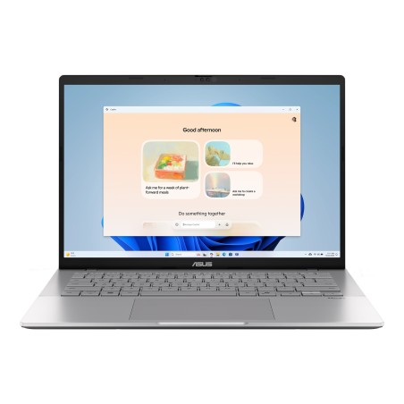 ASUS NTB Vivobook S14 (M3407GA-OLED013WZ), Ryzen AI 7 445, 14" 1920 x 1200, 16GB, 512GB SSD, Radeon, W11 Home, Silver