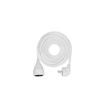 Solight 1z prodlužovací přívod - spojka, 15m, 3 x 1,5mm2, bílá