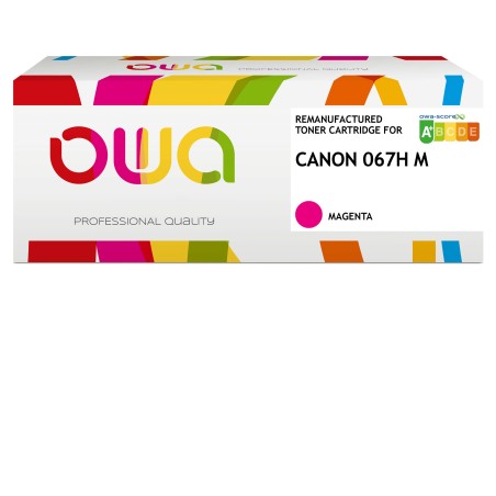 OWA Armor toner kompatibilní s Canon CRG-067H M, 2350st, červená/magenta