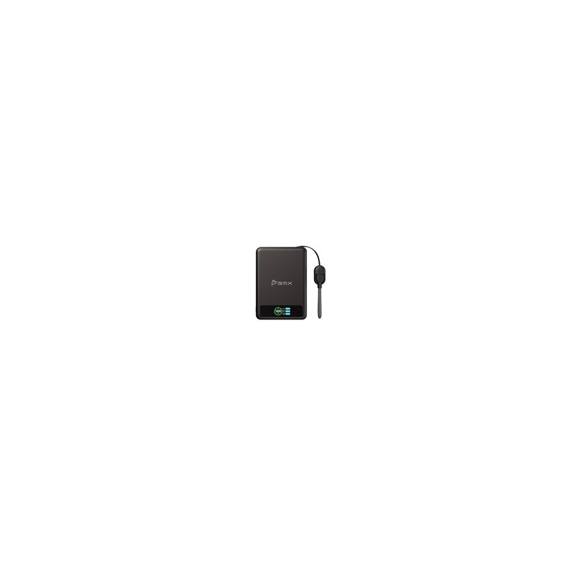 BMX SolidSafe™ 10K Solid-State Magnetic Power Bank, Black