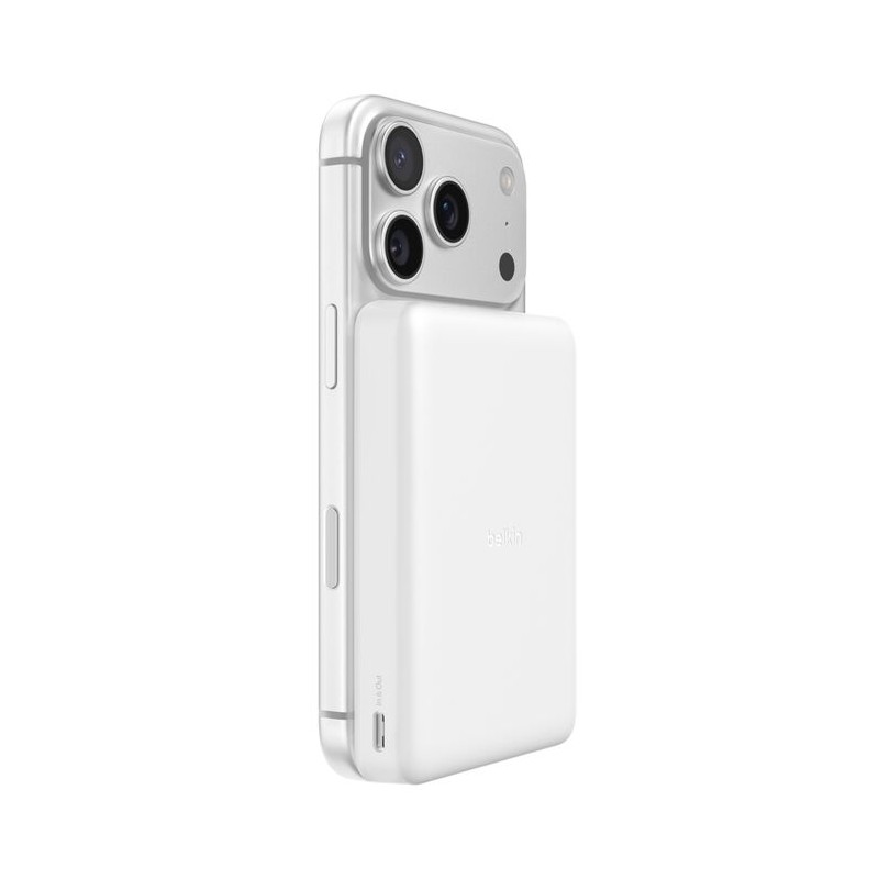 Belkin Boostcharge Slim Magnetische PO/10000MAH 75 W WEI