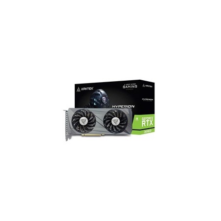 ARKTEK VGA NVIDIA GeForce RTX 3060 Hyperion 12GB V4, RTX 3060, 12GB GDDR6, 3xDP, 1xHDMI