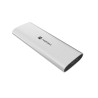 Externí box pro SSD Natec RHINO M.2 NVME LITE USB-C 3.2 GEN 2, hliníkové tělo, ARCTIC SILVER