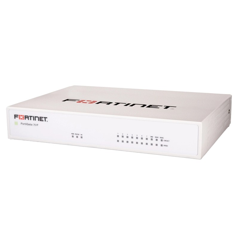 Fortinet FG-70F, FortiGate 70F, HW only