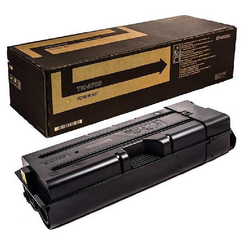 Kyocera Toner na 70 000 A4 (při 6% pokrytí), pro TASKalfa 6501i, 8801i TK6705