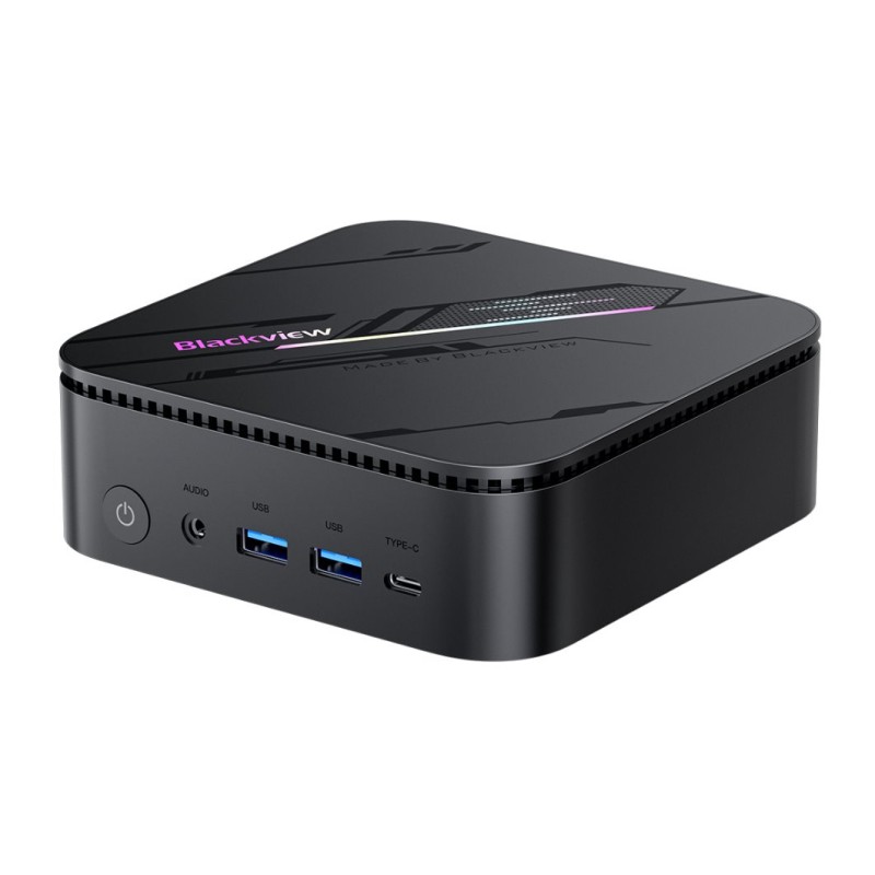 BLACKVIEW miniPC MP100 PRO Ryzen 5 7430U 4.3HGz 16/512GB,WiFi 6,BT 5.2,RJ45,4xUSB 3.2g1,2xUSB 3.2g2,1xHDMI,1xDP,W11Pro