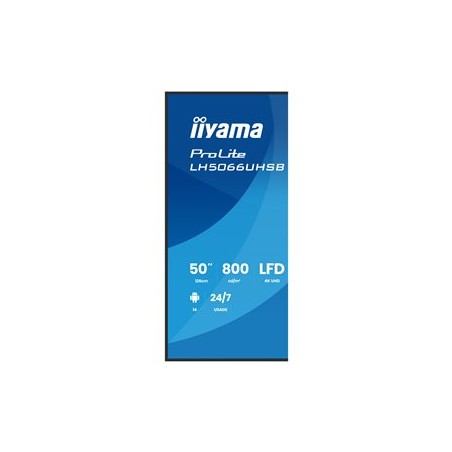 50" 3840x2160 UHD IPS VESA Mount 400x300
