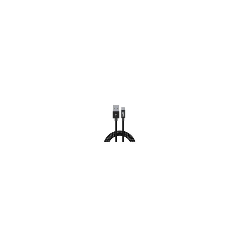 WG - Datový kabel Micro USB na USB-A, 1,2 metru, černá