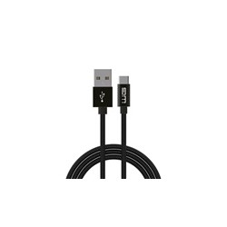 WG - Datový kabel Type-C na USB-A, 1 metr, černá