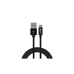 WG - Datový kabel Type-C na USB-A, 50 cm, černá