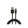 WG - Datový kabel Type-C na USB-A, 50 cm, černá