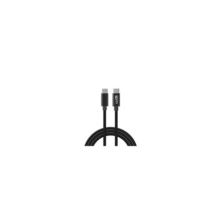 WG - Datový kabel Type-C na Type-C, 50 cm, černá