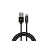 WG - Datový kabel SUPER CHARGE Type-C na USB-A, 1 metr, 5 A, černá