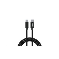 WG - Datový kabel Type-C na Type-C, 1 metr, černá