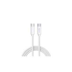 WG - Datový kabel Type-C na Type-C, 1 metr, 3 A, bílá