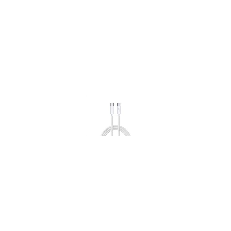 WG - Datový kabel Type-C na Type-C, 1 metr, 3 A, bílá