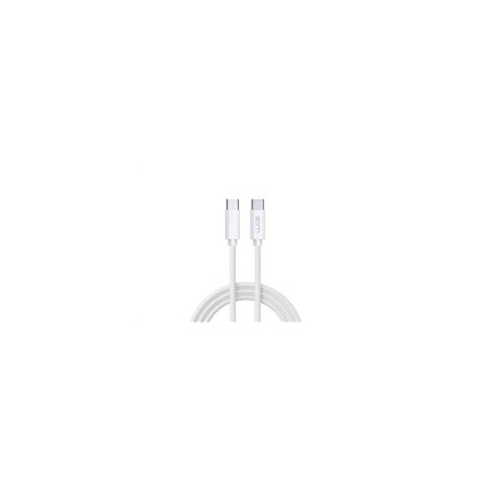 WG - Datový kabel Type-C na Type-C, 1 metr, 3 A, bílá