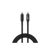 WG - Datový kabel Type-C na Type-C, 1 metr, 5 A, 240 W, 40Gbps, USB4, černá