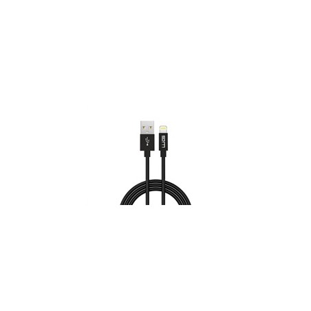 WG - Datový kabel Lightning na USB-A, 1 metr, černá