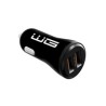WG - Autonabíječka 2x USB-A, 5 V, 2.1 A, černá