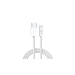 WG - Datový kabel Lightning MFI na USB-A, 2 metry, bílá