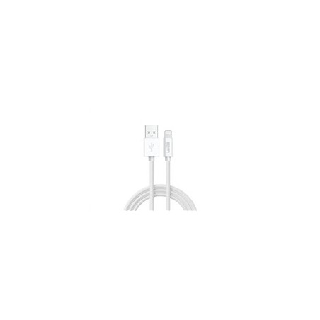 WG - Datový kabel Lightning MFI na USB-A, 2 metry, bílá