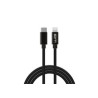 WG - Datový kabel Lightning na Type-C, 50 cm, černá