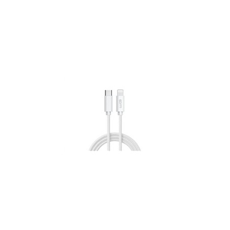 WG - Datový kabel Lightning MFi na Type-C, 2 metry, bílá