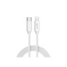 WG - Datový kabel Lightning MFi na Type-C, 2 metry, bílá
