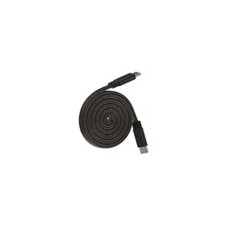 WG - Datový kabel Type-C na Type-C, 1 metr, 5 A, 240 W, magnetický samonavíjecí, černá