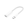 WG - Adaptér USB-C (male) na Lightning (female), bílá